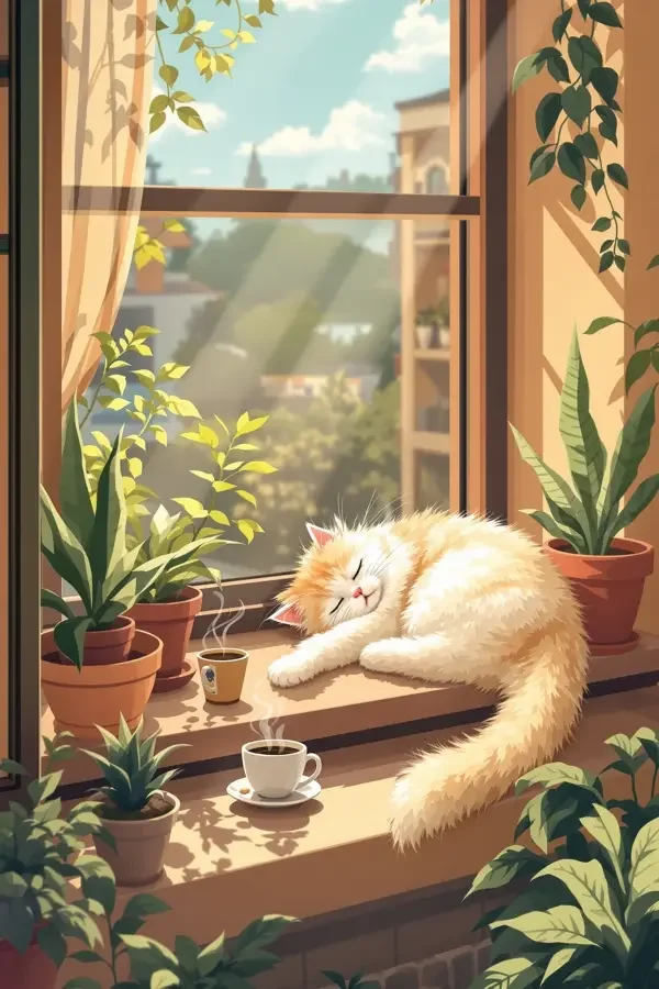 猫咪与咖啡 - 在线小视频