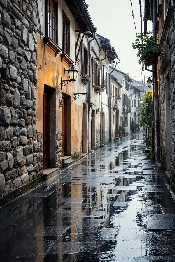 雨后的老街 - 在线小视频
